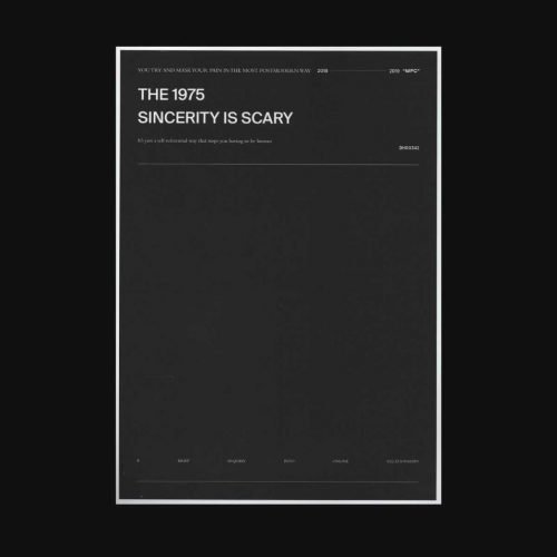 The 1975 - Sincerity Is Scary