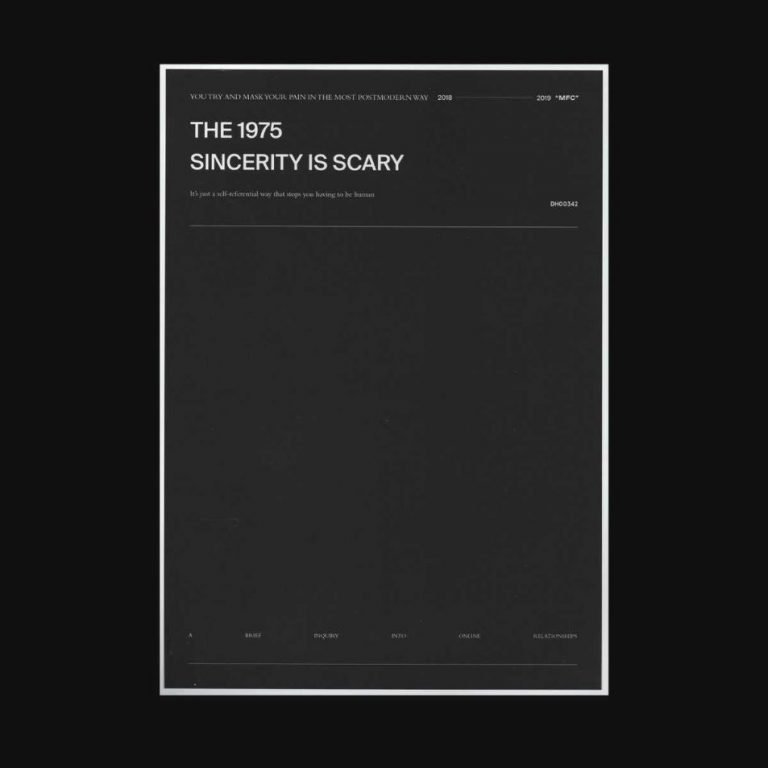The 1975 - Sincerity Is Scary