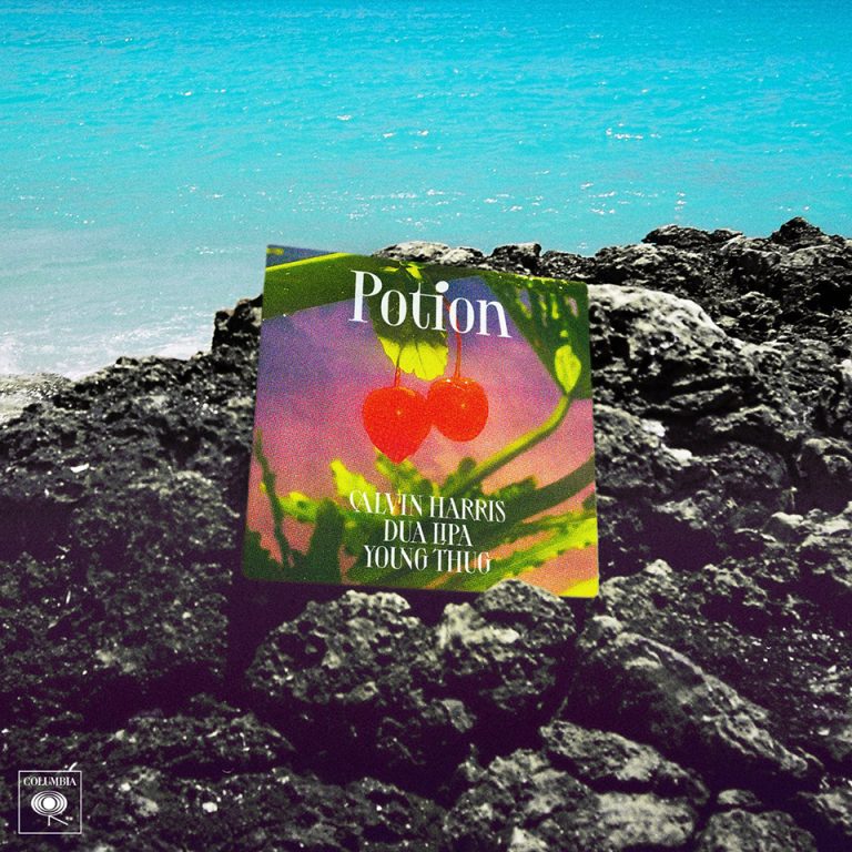 Calvin Harris - Potion ft Dua Lipa & Young Thug artwork / portada