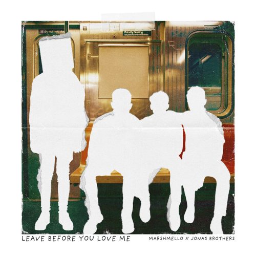 Marshmello x Jonas Brothers - Leave Before You Love Me artwork / portada